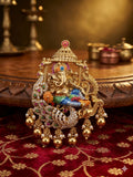 The Vighnaharta Meenakari Temple Pendant